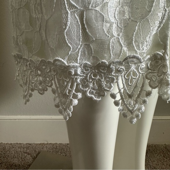 Scott McClintock vintage 80’s 90’s women’s  petite lace dress - Picture 6 of 16